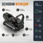 Тактически бързомер с лазерен прицел мерник за пистолет пушка еърсофт, снимка 2