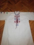 Част на традиционна женска носия: фуста или част от,,сая". Риза ,,роба" с бродерии. , снимка 9