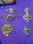 Старинни месингови апликации, снимка 1