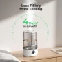 Homvana Humidifier 3.6L – ултразвуков овлажнител и ароматизатор за въздух, Grey, снимка 4
