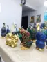 Ретро колекция от ръчно дялани дървени фигурки от Бали (птици и животни) – Винтидж , снимка 11