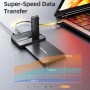 Нов Alxum M.2 NVME SATA SSD корпус външен - 2 в 1 преносим без инструменти, снимка 4