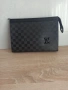 Louis Vuitton Нов Черен Мъжки Кожен Клъч Различни Цветове , снимка 2