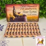 Кутия с персонализирани шоколадови бонбони, снимка 1