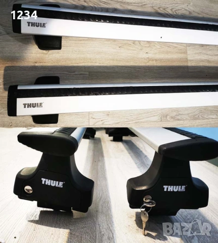 Багажник напречни греди THULE WINGBARS за SKODA Fabia хечбек след 2015г.