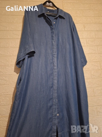 СТРАХОТНА  ДЪНКОВА РОКЛЯ HEMA 2XL-3XL, снимка 7 - Рокли - 54813472