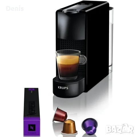 Кафемашина Nespresso-Krups XN110810 Essenza Mini, черна, снимка 2 - Кафемашини - 55592929