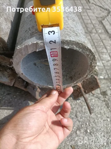 Стоманено бетонни кухи стълбове 10бр., снимка 3 - Железария - 55346673
