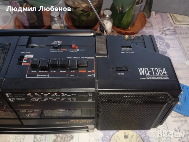 Радиокасетофон Sharp WQ -T354H, снимка 2 - Радиокасетофони, транзистори - 55093690