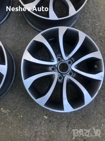 4бр. Алуминиеви джанти за Nissan juke, qashqai 17 цола., снимка 2 - Гуми и джанти - 54957519
