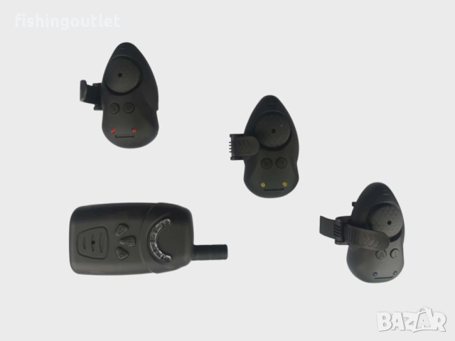 Сигнализатори със станция за сом . Активират се от вибраация при удар , снимка 3 - Такъми - 54046886