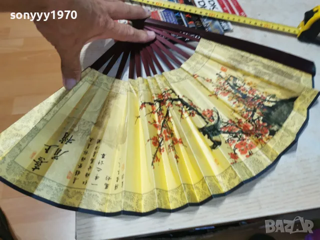 ВЕТРИЛО ОТ ФРАНЦИЯ 50СМ 2907261011, снимка 17 - Антикварни и старинни предмети - 55455307