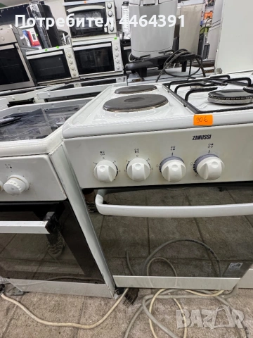 Готварска комбинирана печка ZANUSSI , снимка 4 - Печки, фурни - 54359998