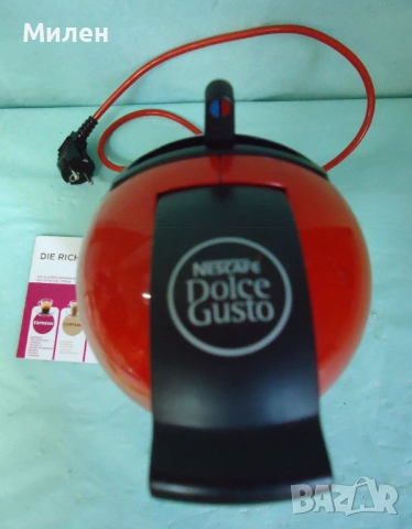 Кафемашина с гаранция 1 година NESCAFÉ® Dolce Gusto Krups Piccolo.Red, снимка 5 - Кафемашини - 54478478