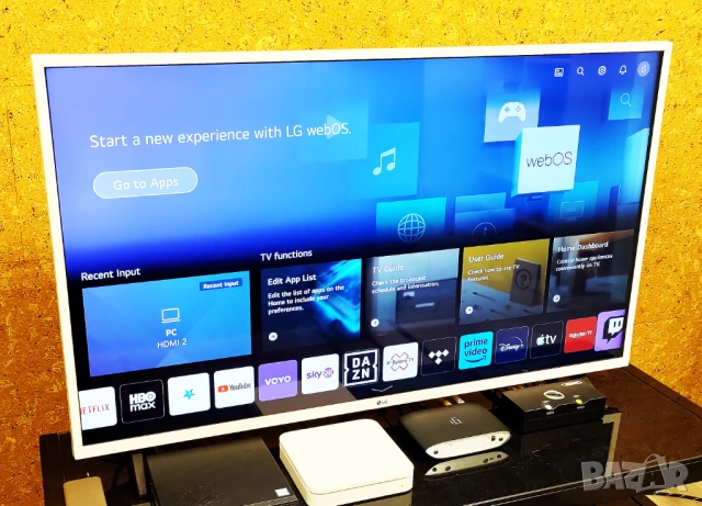 LG 43UQ76903LE 43 4K UHD IPS Smart TV, White (Бял) + Magic Remote, Като Нов, Отлично Състояние., снимка 2 - Телевизори - 54442683