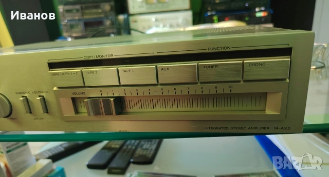 Sony ta ax 3, снимка 2 - Ресийвъри, усилватели, смесителни пултове - 54999893