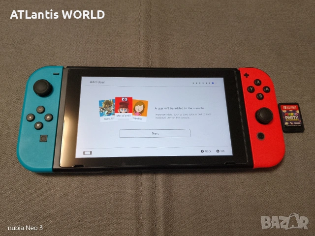 Игрална конзола Nintendo Switch модел HAC-001