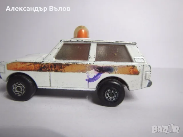 Стара Метална Количка Range Rover Matchbox Rolamatics Lesney, снимка 7 - Колекции - 55650211