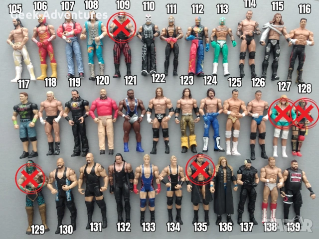 Кечисти Екшън Фигурки WWE Pro-Wrestling Кеч Играчки John Cena Randy Orton Brock Lesnar 3/3, снимка 4 - Фигурки - 46367335