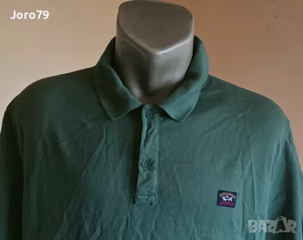 Paul & Shark Short  Sleeve Polo Shirt Мъжка Тениска С Яка Ежедневна Раз.XXL, снимка 5 - Тениски - 55414524