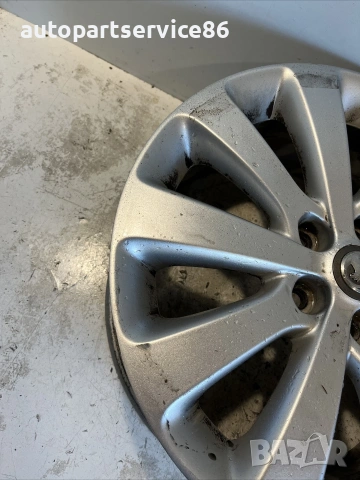 Алуминиеви джанти 7Jx17 инча 10 спици за Vauxhall Astra 1.3 Cdti (2012), снимка 3 - Части - 55013775