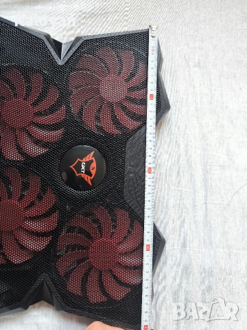 Охладител/cooling pad за лаптоп Trust GXT Yozu до 17.3 инча, снимка 6 - Лаптоп аксесоари - 54286681
