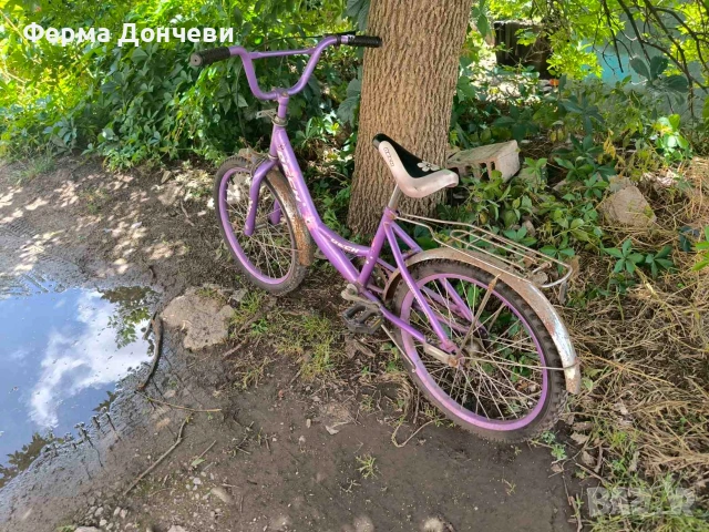 Детски велосипед 20 цола лилав, снимка 3 - Велосипеди - 54940785