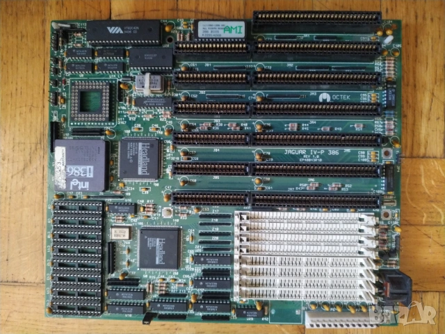 Платка AT ISA / VESA с процесор i486DX за ретро компютър