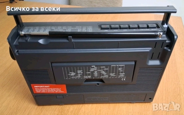 Sangean ATS-818ACS късовълново многообхватно радио с касета, снимка 6 - Радиокасетофони, транзистори - 54401169