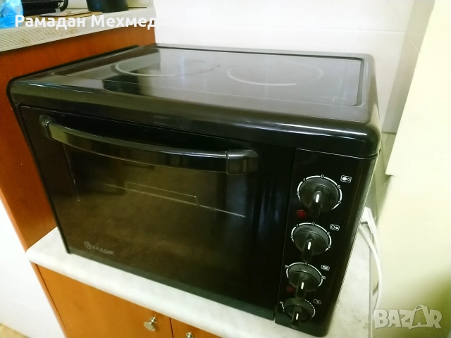 Готварска печка Елдом 38L Ен. клас А, снимка 2 - Печки, фурни - 55188375