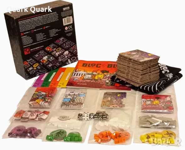 🎲 Bloc By Bloc (2nd Edition) – настолна игра, играна веднъж, като нова | София, снимка 3 - Настолни игри - 55629429