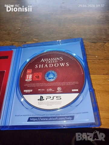 Продавам Assassin's creed Shadow за PS 5, снимка 3 - PlayStation конзоли - 55084247