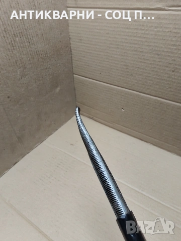 Соц Стара Ръчно Кована Щанга Лост 1кг. НОМЕР 1599., снимка 4 - Антикварни и старинни предмети - 54010470