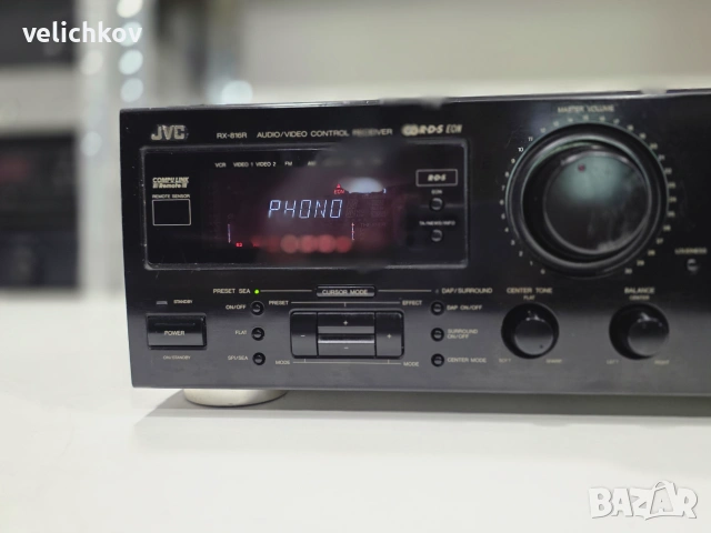 🔥 РЯДЪК ЗВЯР! Брутален Стерео Ресивър JVC RX-816R Dynamic Super-A 🇯🇵🔊, снимка 3 - Ресийвъри, усилватели, смесителни пултове - 55019227