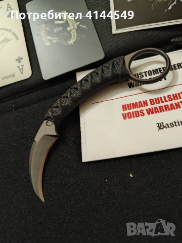 Ножове Bastinelli pika И Spartan Blades Shoto