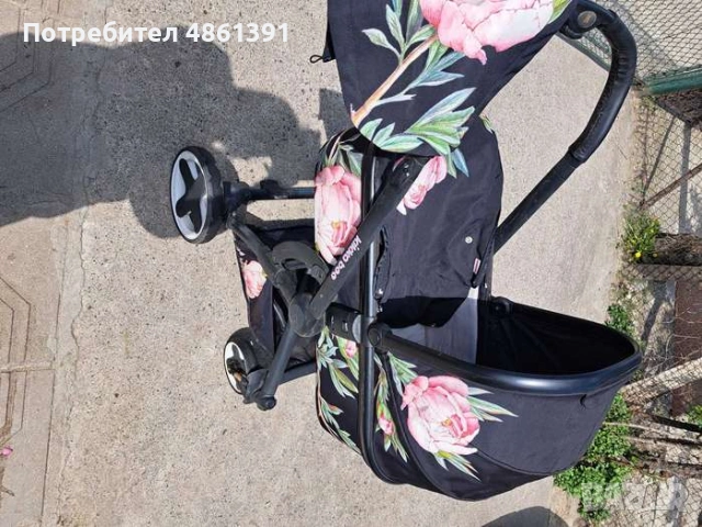 Детска количка Kikka Boo — комбинирана, с кош, снимка 4 - Детски колички - 54970502