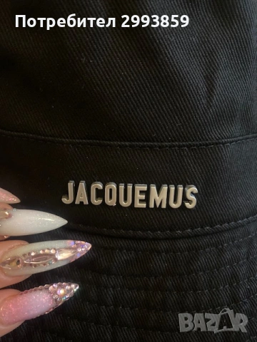 шапка JACQUEMUS Le Bob Artichaut bucket hat, снимка 8 - Шапки - 54750070