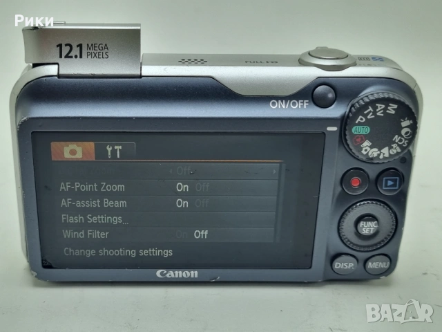 Canon PowerShot sx220 HS, снимка 10 - Фотоапарати - 54693825