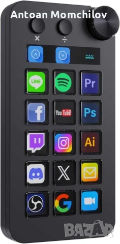 Стрийм контролер TreasLin VSDinside N1 с LCD бутони