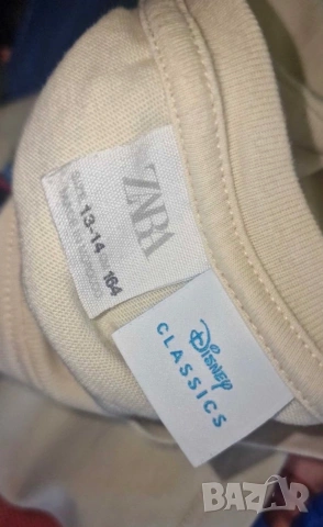 Детска тениска на Stitch на Zara за 13-14 годишни., снимка 2 - Детски тениски и потници - 55003137
