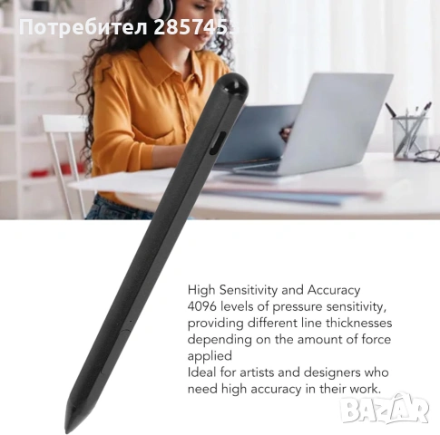 MPP 2.0 стилус за Surface / HP Envy x360 / Asus Vivobook Flip, снимка 7 - Лаптоп аксесоари - 54729131