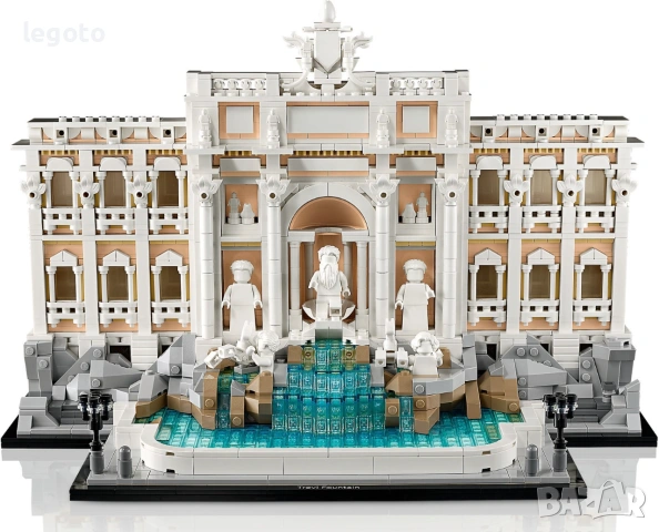 НОВО ЛЕГО 21062 АРХИТЕКТУРА - Фонтан ди Треви LEGO 21042 Architecture Trevi Fountain 21062, снимка 2 - Конструктори - 55108554