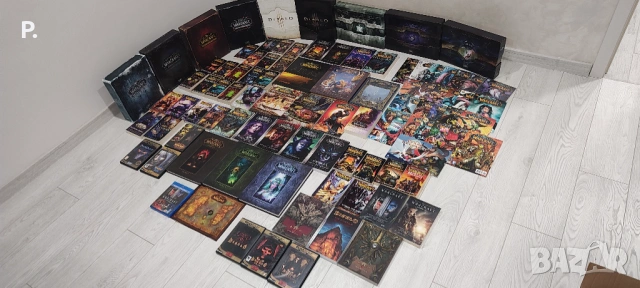 Warcraft Diablo Starcraft колекция на Blizzard Entertainment Вещерът  Хари Потър книги игри специалн, снимка 2 - Други - 54820700