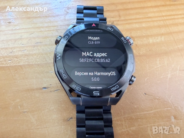 [ТОП] Huawei Watch Ultimate-562, Модел CLB-B19 , снимка 3 - Смарт часовници - 54417117