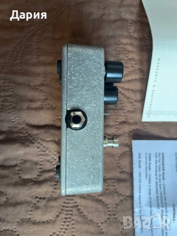 Electro-Harmonix Hot Tubes overdrive, снимка 2 - Други - 54902463