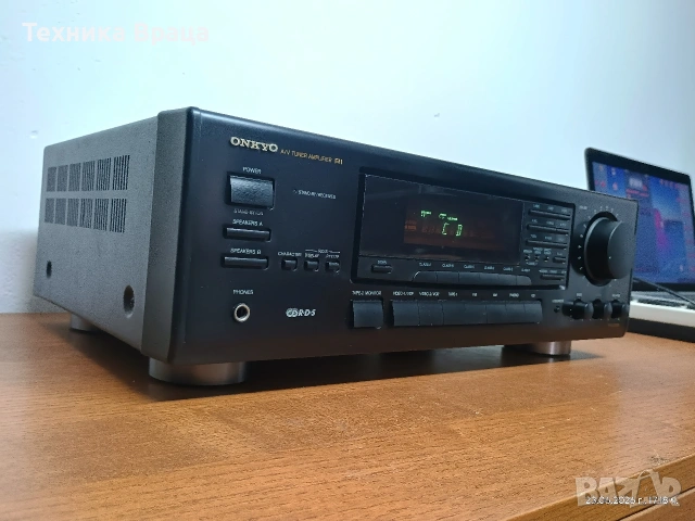 Onkyo TX-9022 RDS. Стерео усилвател с вграден тунер. , снимка 2 - Ресийвъри, усилватели, смесителни пултове - 55042136