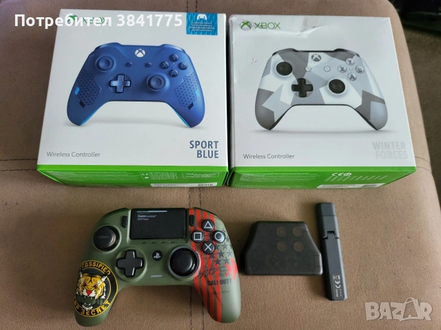 Xbox Sport Blue, Winter Forces и Nacon Revolution Unlimited Pro Call of Duty