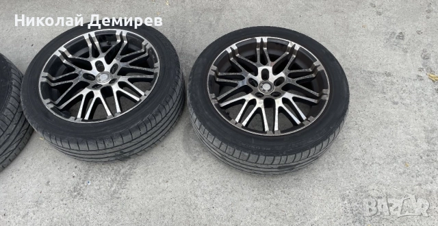 Oxigin 14 Oxrock black full polish 8,5x18 et-20 / 5x120 BMW E-60, снимка 2 - Гуми и джанти - 55091588