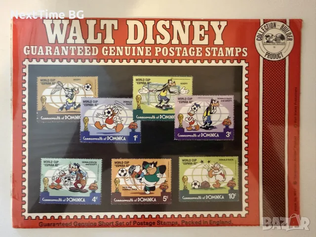 винтидж колекционерски пощенски марки Disney (нови), снимка 3 - Филателия - 55500698