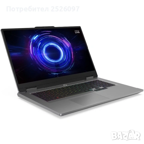 Lenovo LOQ Gen 10/17.3” 165Hz/RTX 5050/i7-13650HX/24GB DDR5/RGB/Гаранция, снимка 3 - Лаптопи за игри - 54836395